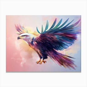 Eagle Abstract Art Canvas Print