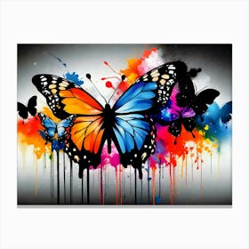 Colorful Butterfly 44 Canvas Print