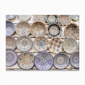 Intricate Plates Canvas Print