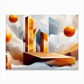 Abstract Painting 191 Canvas Print