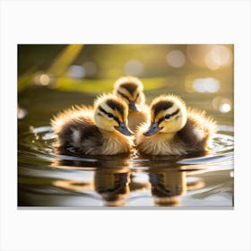 Ducklings 1 Canvas Print