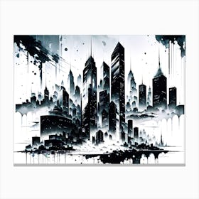 Cityscape 41 Canvas Print