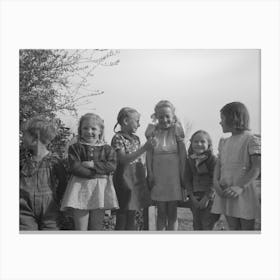 Untitled Photo, Possibly Related To Children At The Fsa (Farm Security Administration) Camelback Farms Canvas Print