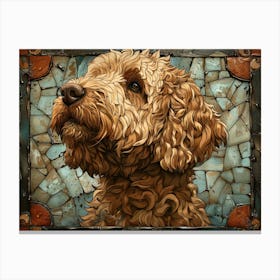 Goldendoodle Fine Art Portrait 1 Canvas Print