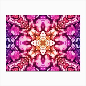 Psychedelic Mandala 3 Canvas Print