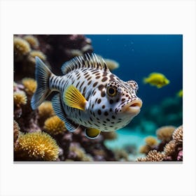 Puffer Fish 1 Canvas Print