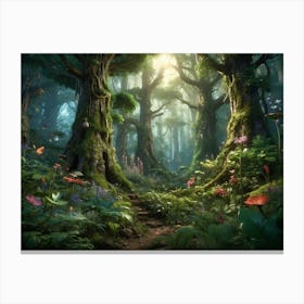 Fairytale Forest 2 Canvas Print