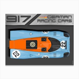 Porsche 917 No. 22 Canvas Print