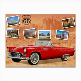 Route 66 Canvas Print