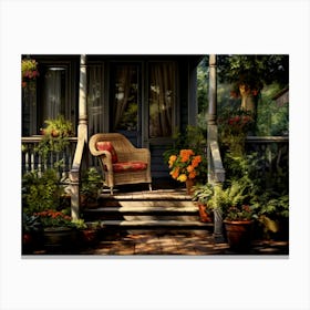 Porch Canvas Print