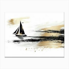 Sailboat Canvas Print 4 Canvas Print