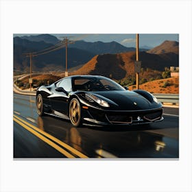 Ferrari Canvas Print