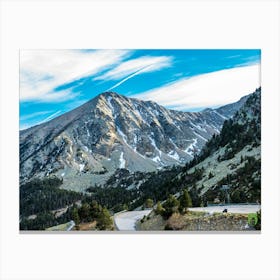 Road In The Mountains 20230415182255 Canvas Print