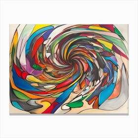 Spiral Swirl 1 Canvas Print