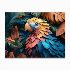 Parrot Canvas Print