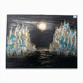 Moonlight Waters Canvas Print