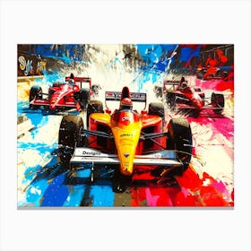 Auto Racing Rules - Indy 500 Canvas Print