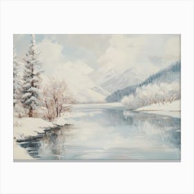 Snowy River Canvas Print