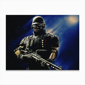 Light Of Heroes ― Castle Tom Clancys Rainbow Six Siege Fbi Swat Canvas Print