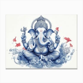 Ganesha 4 Canvas Print