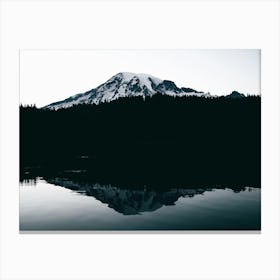 Rainier Reflections Canvas Print