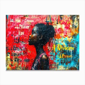 I Have A Dream To Remember - Dream Big Canvas Print