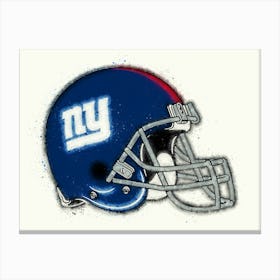 New York Giants Helmet Canvas Print