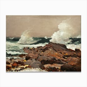 Eastern Point (1900), Winslow Homer Canvas Print