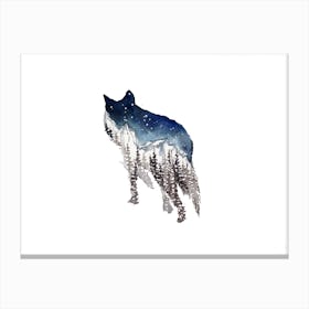 Wolf I Canvas Print