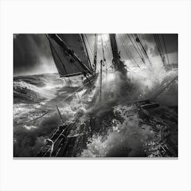 Stormy Seas 8 Canvas Print