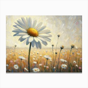 Daisy Field Canvas Print