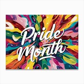 Pride Month 2 Canvas Print