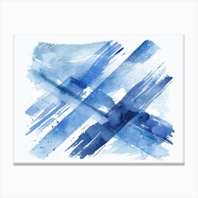 Abstract Watercolor Painting 62 Canvas Print