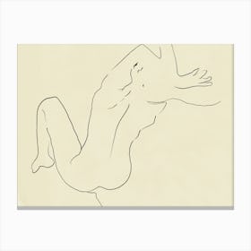 Nude Muse Canvas Print