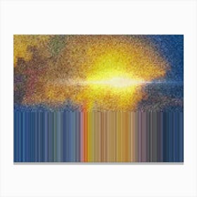 Fire In The Sky Canvas Print