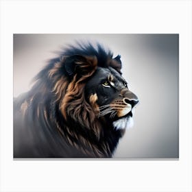 Lion Portrait 1 Canvas Print