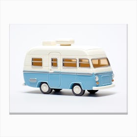 Toy Car Blue Camper 1 Canvas Print