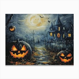 Halloween Pumpkins 22 Canvas Print