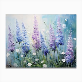 Lupins 2 Canvas Print