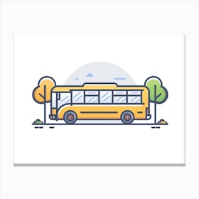School Bus 5 Canvas Print