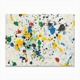 Splatter Painting 5 Canvas Print