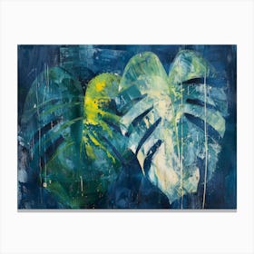 Monster Leaves 5 Canvas Print