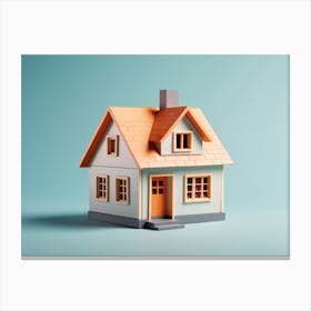 Miniature House 3 Canvas Print