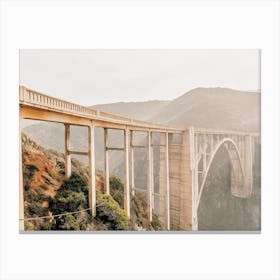 Bixby Bridge California Canvas Print