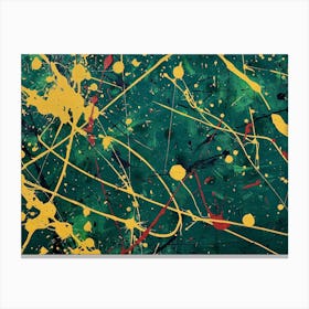 Splatter Painting 12 Canvas Print