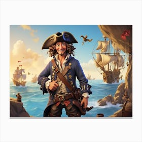 Pirates Of The Caribbean 1 Canvas Print