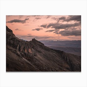 Landscapes Raw 7 Huaraz Canvas Print