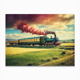 Steam Train 2 Canvas Print