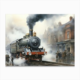 Steam Train 7 Canvas Print