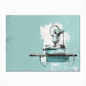 Sewing Machine Canvas Print